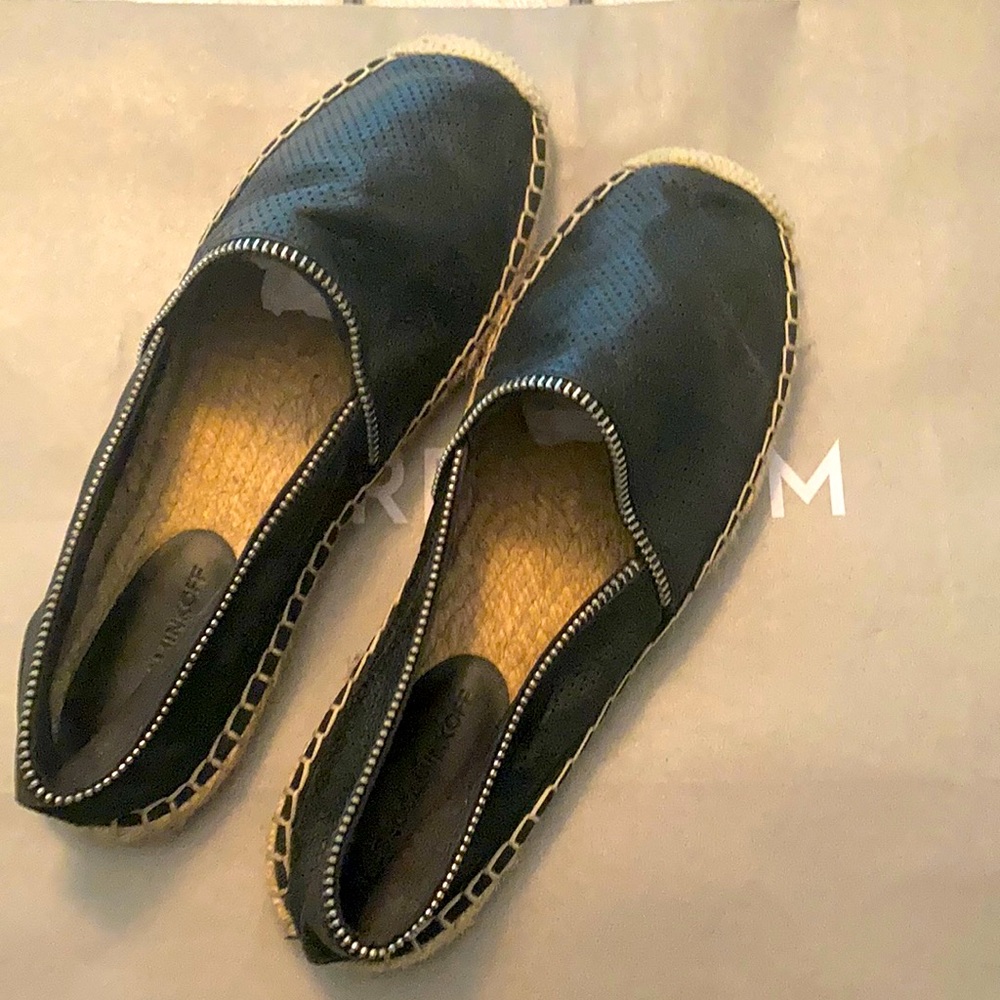 Black leather Rebecca Minkoff shoes